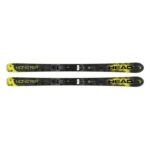Горные лыжи Head Monster 98 Ti SW Black/Neon Yellow + ATTACK 13 2017, 170 см