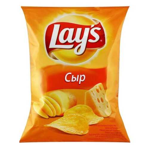 Чипсы Lay's из натурального картофеля сыр 90 г