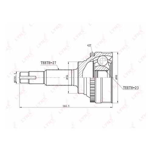 Шрус LYNXauto CO-5706A