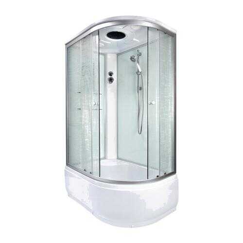 Душевая кабина Deto EM4512L 120x80x220 левая, матовый