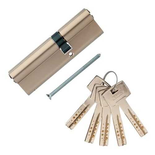 Европрофильный цилиндр ABUS M12R410 ключ/ключ 45-60 (105 мм) NI (5 key)