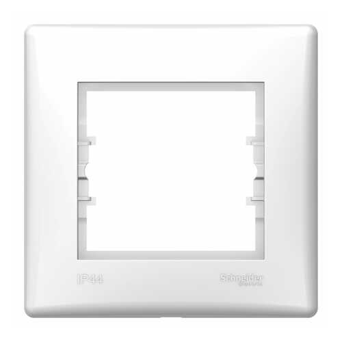 Рамка Schneider Electric Sedna 1-ая IP44 Белая