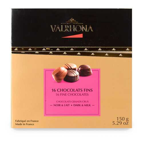Шоколадные конфеты Valrhona Ассорти 150г Франция