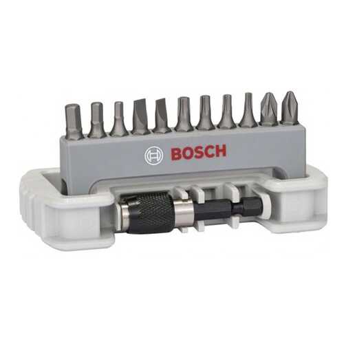Набор бит Bosch 12шт быстросменный держатель 2608522131