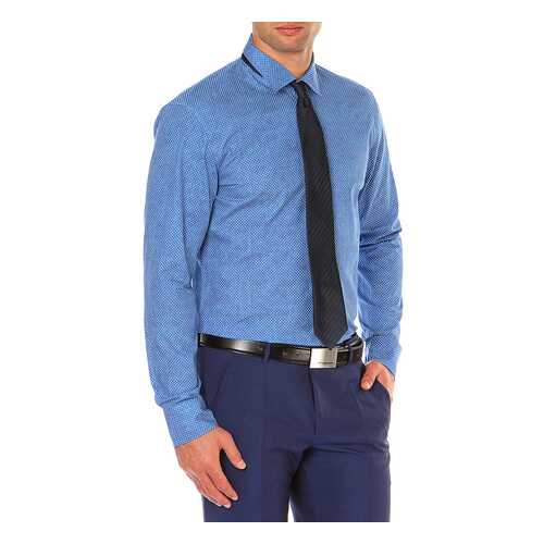 Сорочка мужская HUGO BOSS 50310642/432 синяя 40 DE