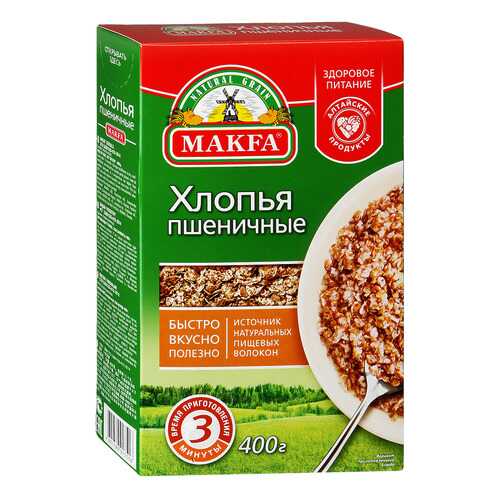 Хлопья Макфа пшеничные 400г