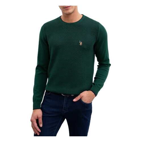 Джемпер мужской U.S. POLO Assn. G081SZ0TK0OTISSK9 зеленый M