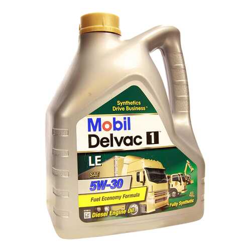 Моторное масло Mobil 1 Delvac LE 5W-30 4л