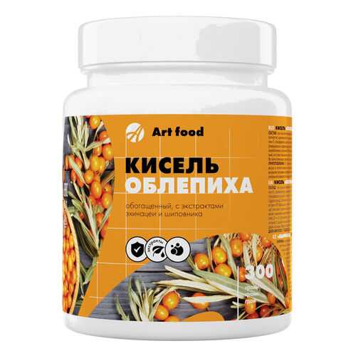 Кисель Облепиха, с экстрак.эхинацеи и шиповника 300 гр., Frutto, Арт Лайф