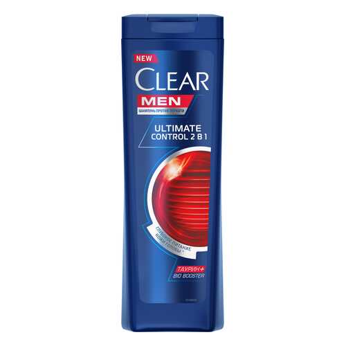 Шампунь Clear Men Ultimate Control 400 мл для мужчин