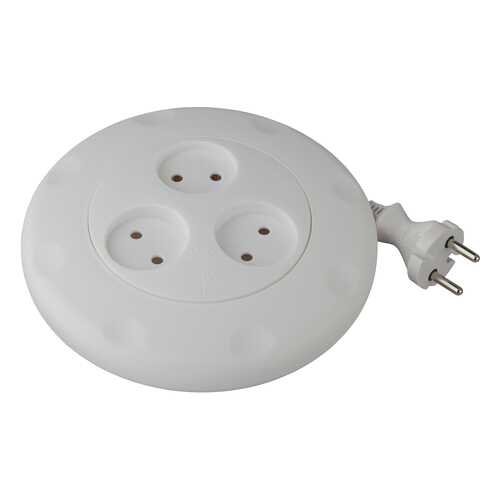 Удлинитель ЭРА UR-3-3m-W, 3 розетки, 3 м, White