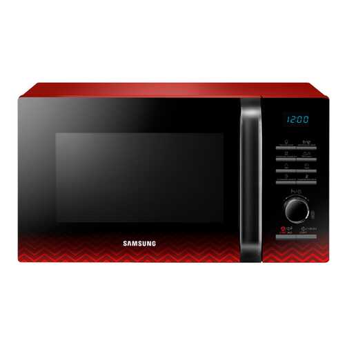 Микроволновая печь с грилем Samsung MG23H3115PR red