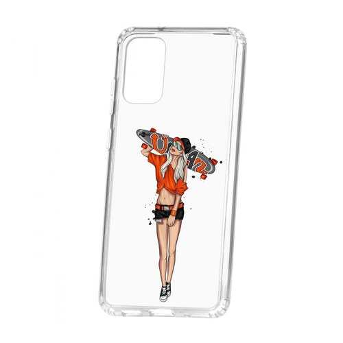 Чехол Kruche Samsung Galaxy S20 Plus Print Лонгборд