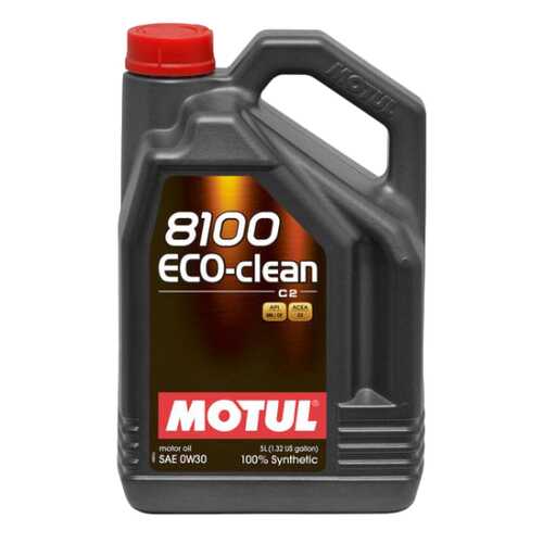 Моторное масло Motul 8100 Eco-clean 0W-30 5л