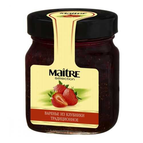 Варенье домашнее Maitre selection Клубника, 375 гр