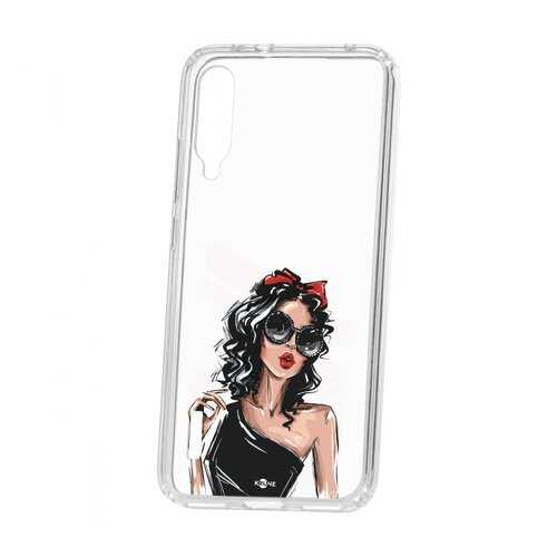 Чехол Kruche Xiaomi Mi A3 Print Фэшн леди