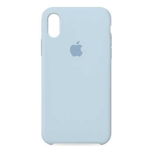 Чехол Case-House для iPhone XS Max, Бело-голубой