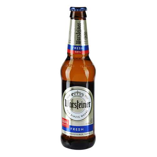 Пиво Warsteiner fresh безалкогольное 0.33 л