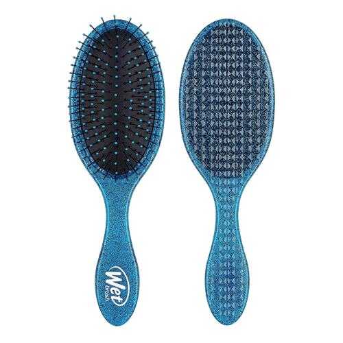 Щетка для спутанных волос WET BRUSH ROCK N ROLL DETANGLER-BLUE GLITTER Рок н Ролл (синяя)