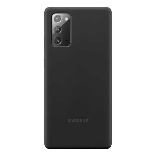 Чехол Samsung Silicone Cover для Samsung Note 20 Black