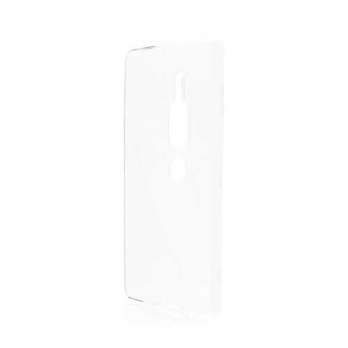 Чехол Brosco для Sony Xperia XZ2 Premium, прозрачный