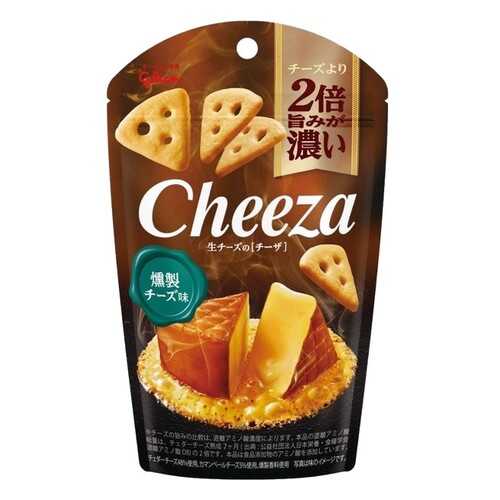 Печенье-снек Glico Cheeza с копченым сыром 40 г