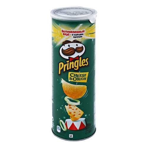 Чипсы Pringles сыр и лук 165 г