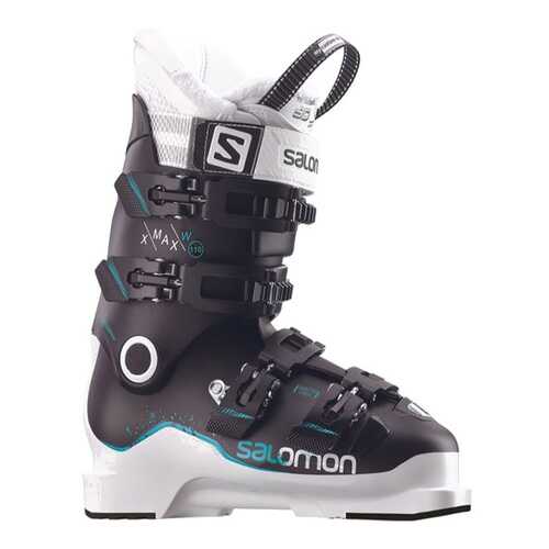 Горнолыжные ботинки Salomon X Max 110 W 2018, black/white/top green, 23.5