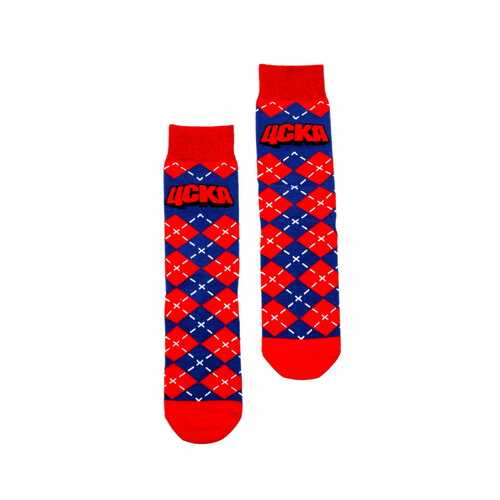 Носки ПФК ЦСКА Ромбы 1827002-1-41-42 красные/синие