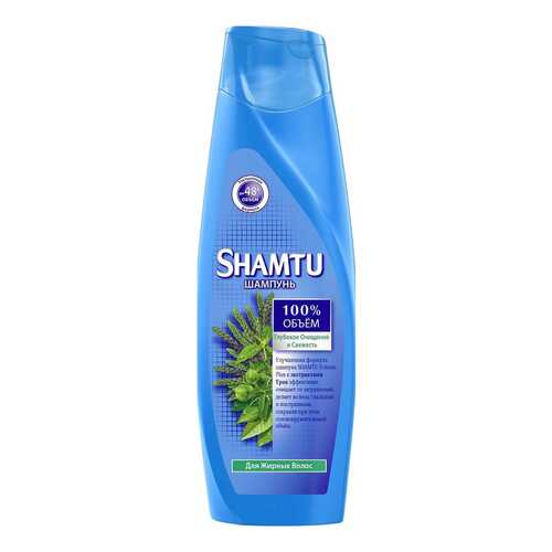 Шампунь Shamtu Глубокое очищение и свежесть 360 мл