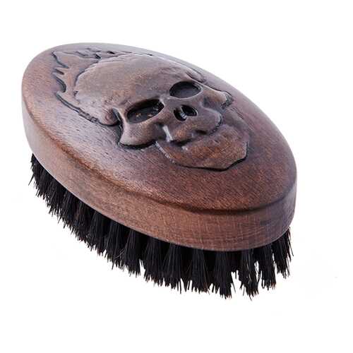 Щетка для укладки бороды DEWAL BARBER STYLE, натуральная щетина, 9-рядная CO-109