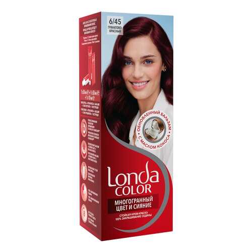 Краска для волос Londa Color 6/45 Гранатово-красный 110 мл