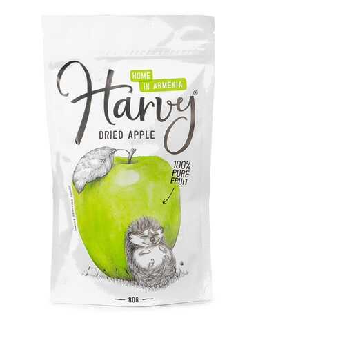 Сухофрукты яблоки сушеные Harvy 80 г, Армения