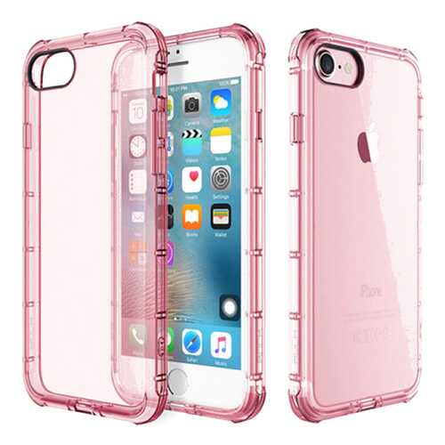 Чехол Rock Fence series для Apple iPhone 7 / 8 Transparent pink