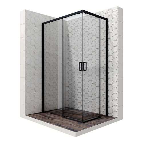 Душевой уголок Ambassador Queen 11011205LBlack 120х80 см
