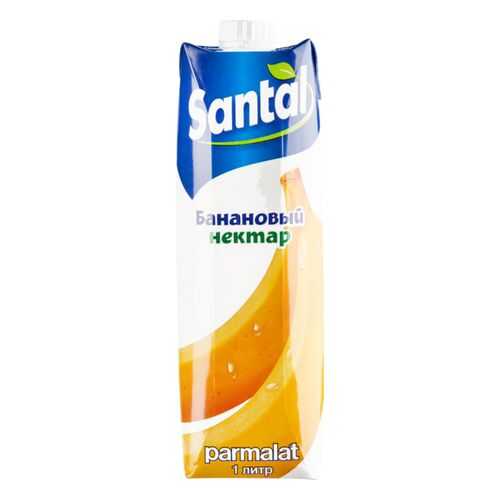 Нектар Santal банановый 1 л