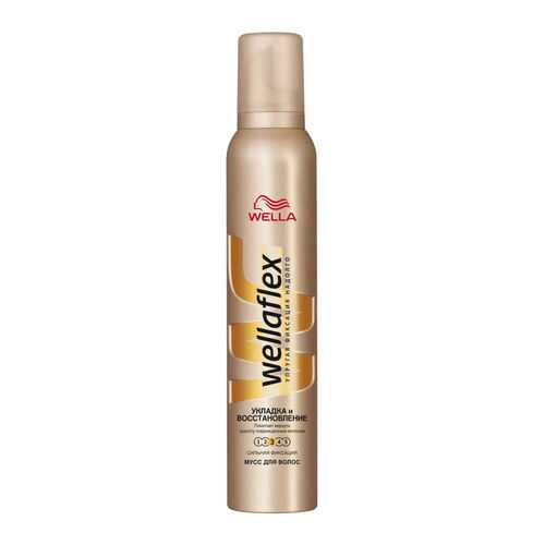 Мусс для волос Wella Wellaflex Укладка и восстановление 200 мл
