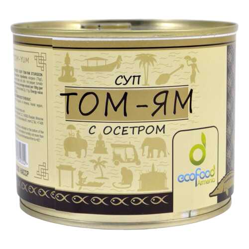 Суп Том Ям Ecofood с осетром 530 г
