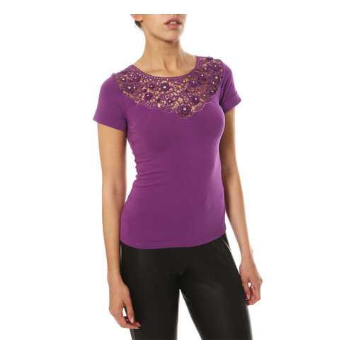 Блуза женская Silvian Heach PR0AE0700 фиолетовая XS