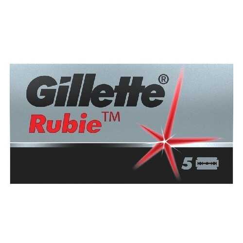 Лезвия для бритв Gillette Rubie 5 шт