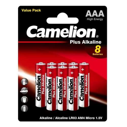 Батарейка Camelion LR03 Plus Alkaline BL-8 8 шт