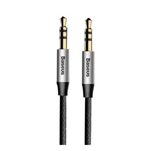 Кабель Baseus Aux (Jack 3.5) Yiven M30 1m Silver/Black