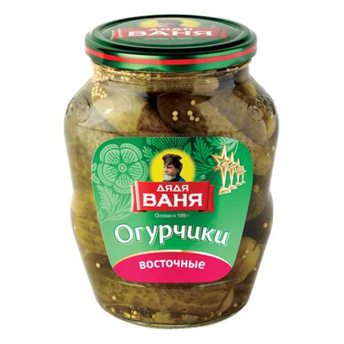 Огурчики Дядя Ваня восточные 680 г
