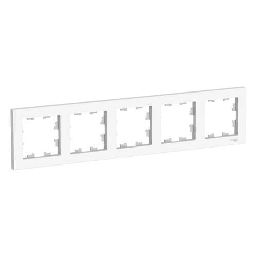 Рамка Schneider Electric AtlasDesign 5-ая Белая