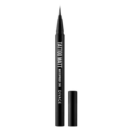 Подводка для глаз Divage Tattoo Matt Waterproof 24h Тон 01
