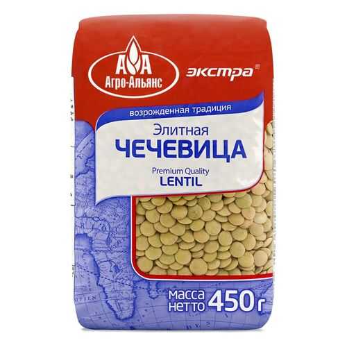 Чечевица Агро-Альянс Экстра элитная 450г