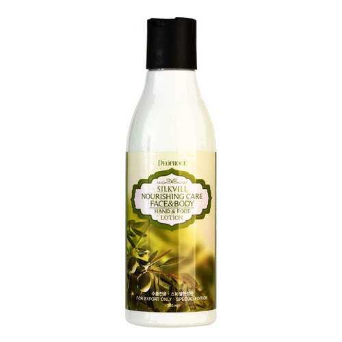 Лосьон для рук Deoproce Silkvill Nourishing Care Face & Body Hand & Foot 200 мл