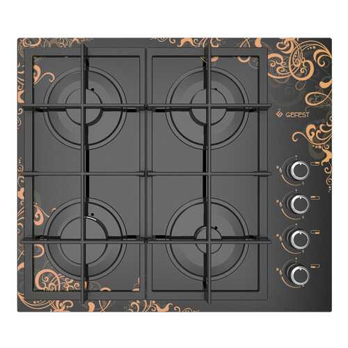 Встраиваемая варочная панель газовая GEFEST СГ СВН 2230 К19 Black