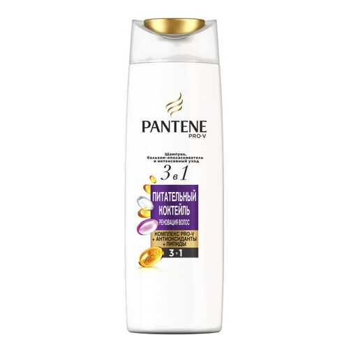Шампунь PANTENE Pro-V Питательный Коктейль 3в1 360 мл