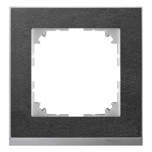 Рамка Schneider Electric Merten SM M-Pure Decor 1-ая Сланец/Алюминий